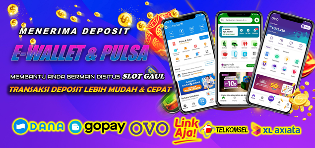 Menerima Deposit Pulsa dan E wallet